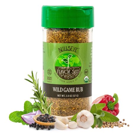 organic venison rub and carnivore seasoning for wild game