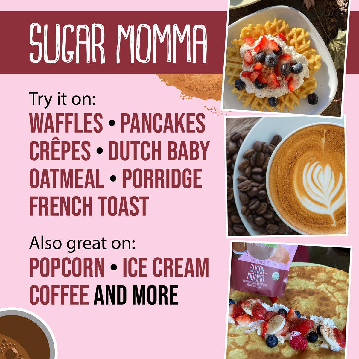 Cinnamon Sugar Topping for Toast and Pastries