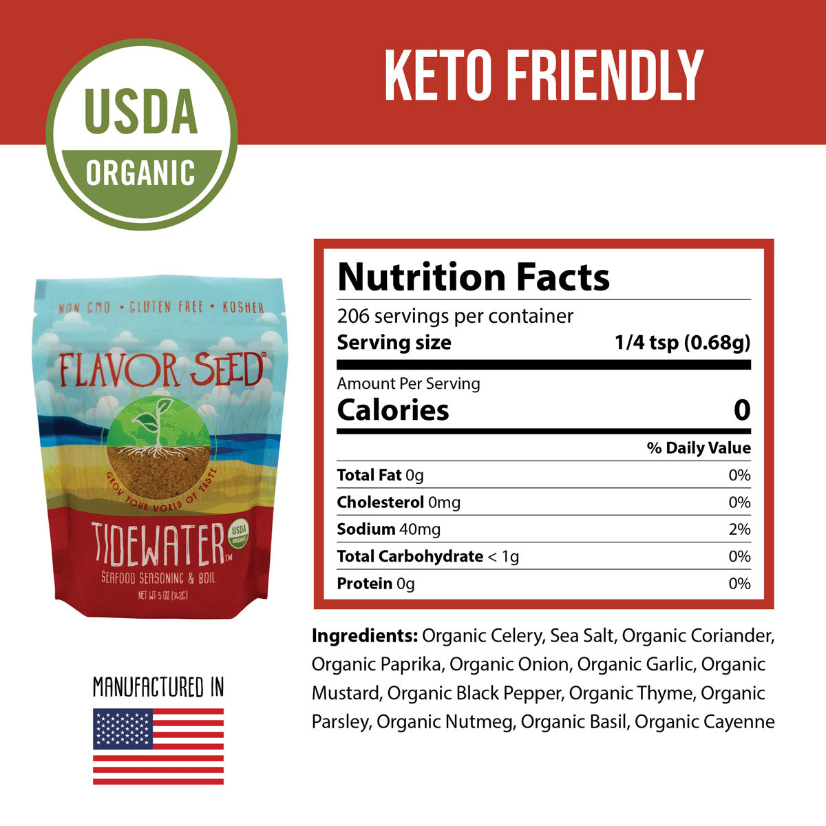 sea food boil seasoning with keto friendly clean ingredients