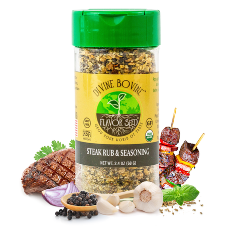 steak seasoning for tailgating & bbq parties, chunky blend with hints of caraway, poppy seed & anise