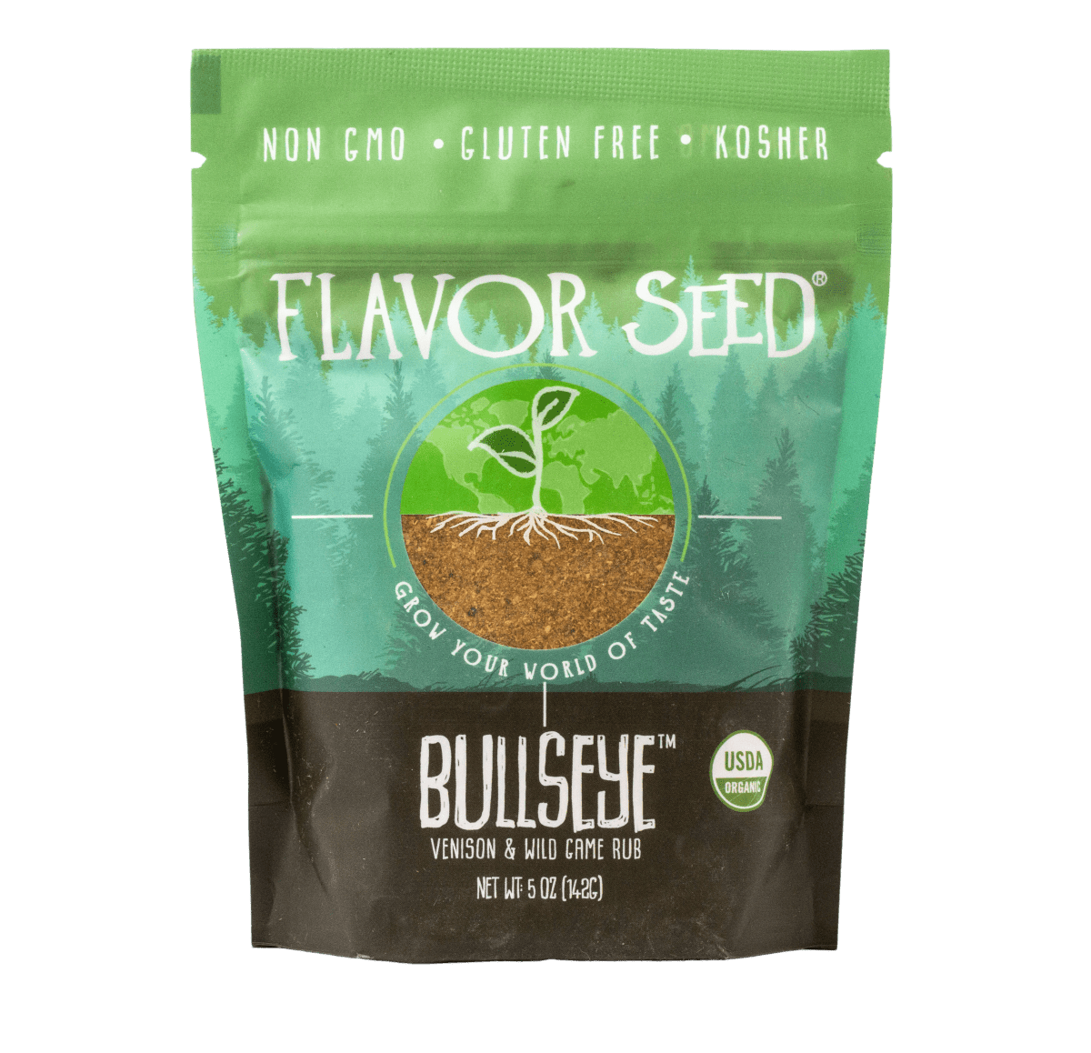 FLAVOR SEED Bullseye Organic Venison and Wild Game Rub