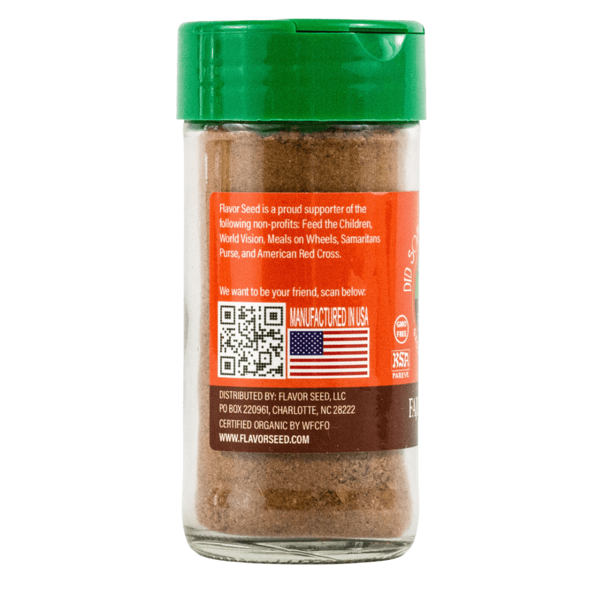 FLAVOR SEED - Did Someone Say Chipotle Organic Fajita and Taco Seasoning Mix | Makes 4-5 pounds taco meat per 2.7 oz. jar