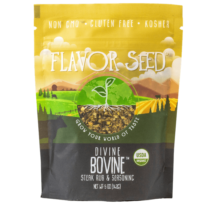 organic brisket seasoning in 5oz resealable bag for maximum freshness and flavor great for prime rib