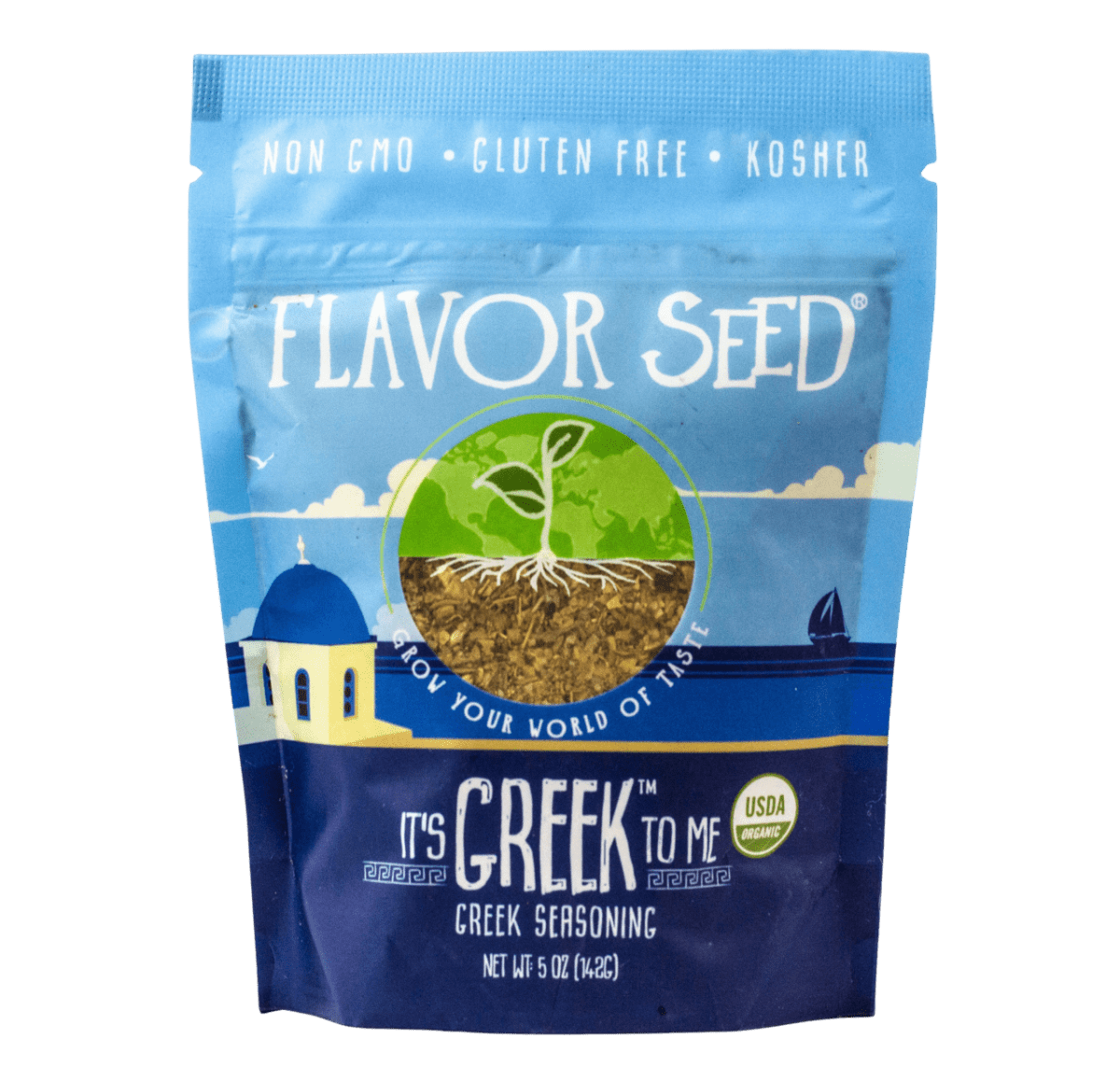 FLAVOR SEED - It's Greek To Me Organic Greek Seasoning - Flavor Seed