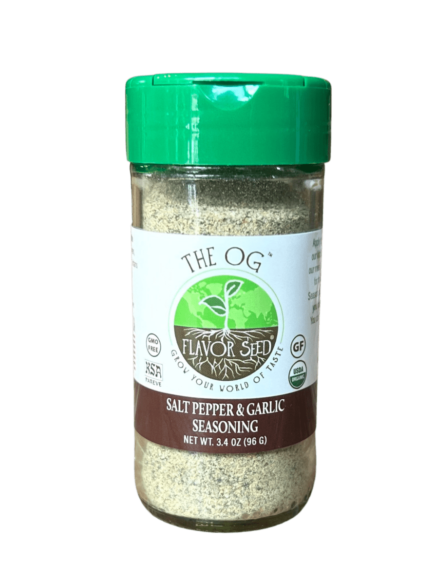 FLAVOR SEED - The OG Organic Salt Pepper Garlic Seasoning