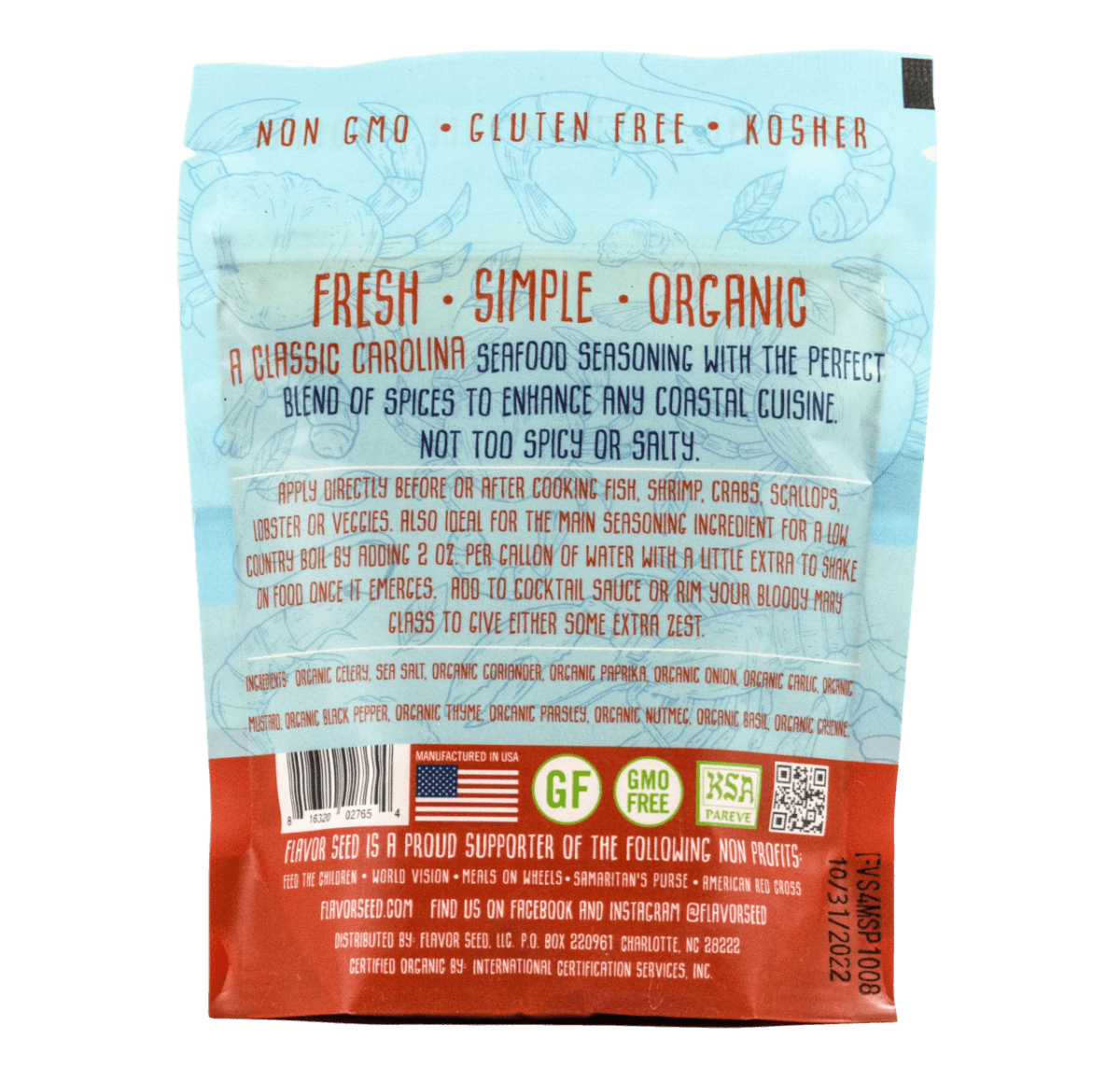 Tidewater is great in seafood salad and crab boils