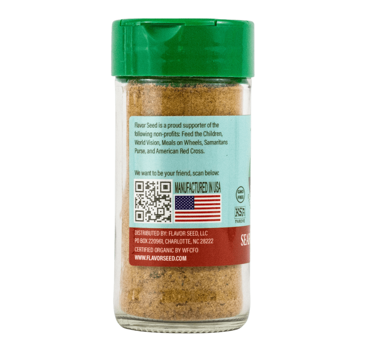 Tidewater Organic Seafood Seasoning and Crab Boil - made in USA