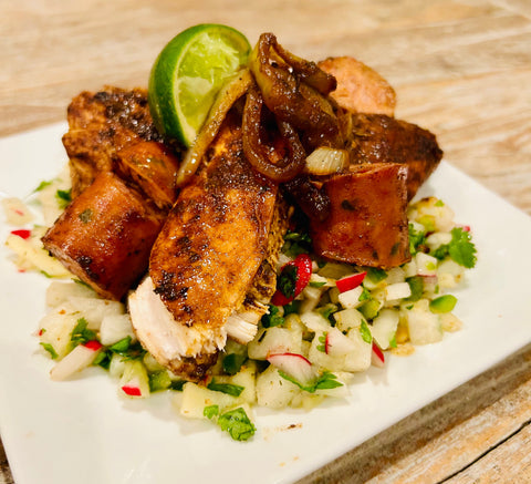 vor Seed’s Did Someone Say Chipotle Seared Chicken Breast and Lemon-Aid Jicama Salad