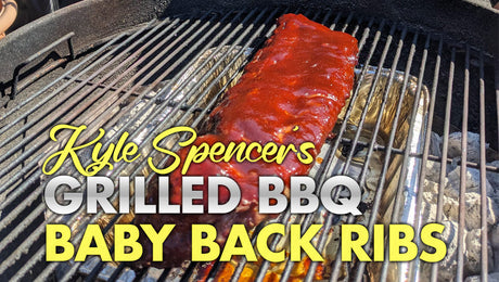 Grilled BBQ Baby Back Ribs