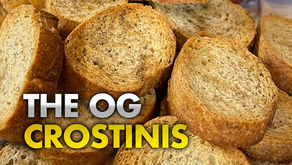 Easy Garlic Crostinis with The OG Seasoning