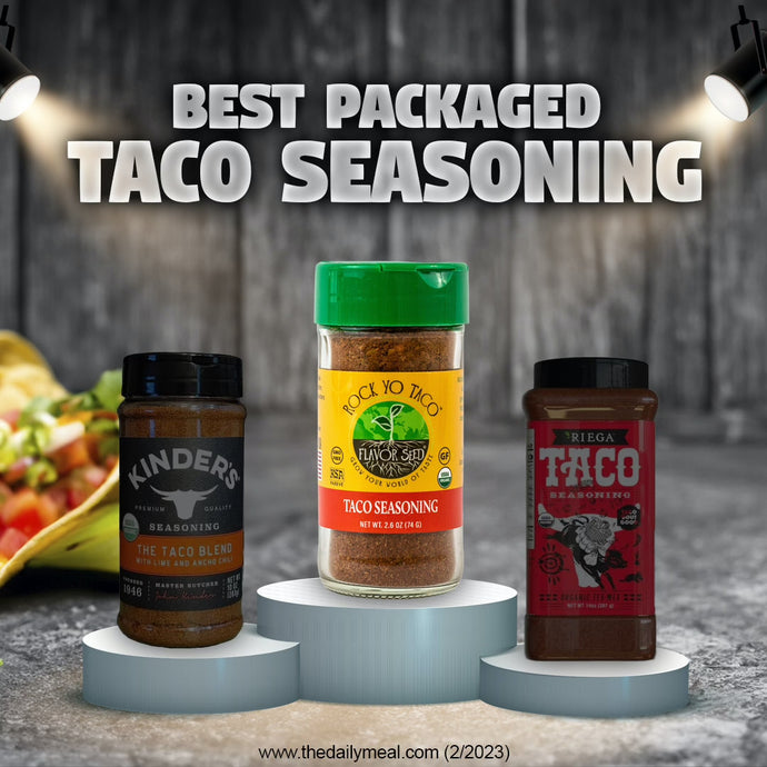 Flavor Seed Rock Yo' Taco is Best Packaged Taco Seasoning on the Market