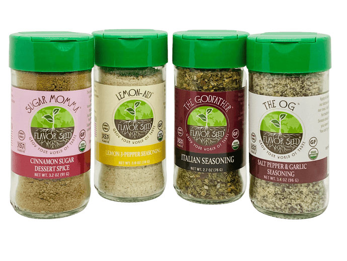 Flavor Seed releases 4 NEW Seasonings