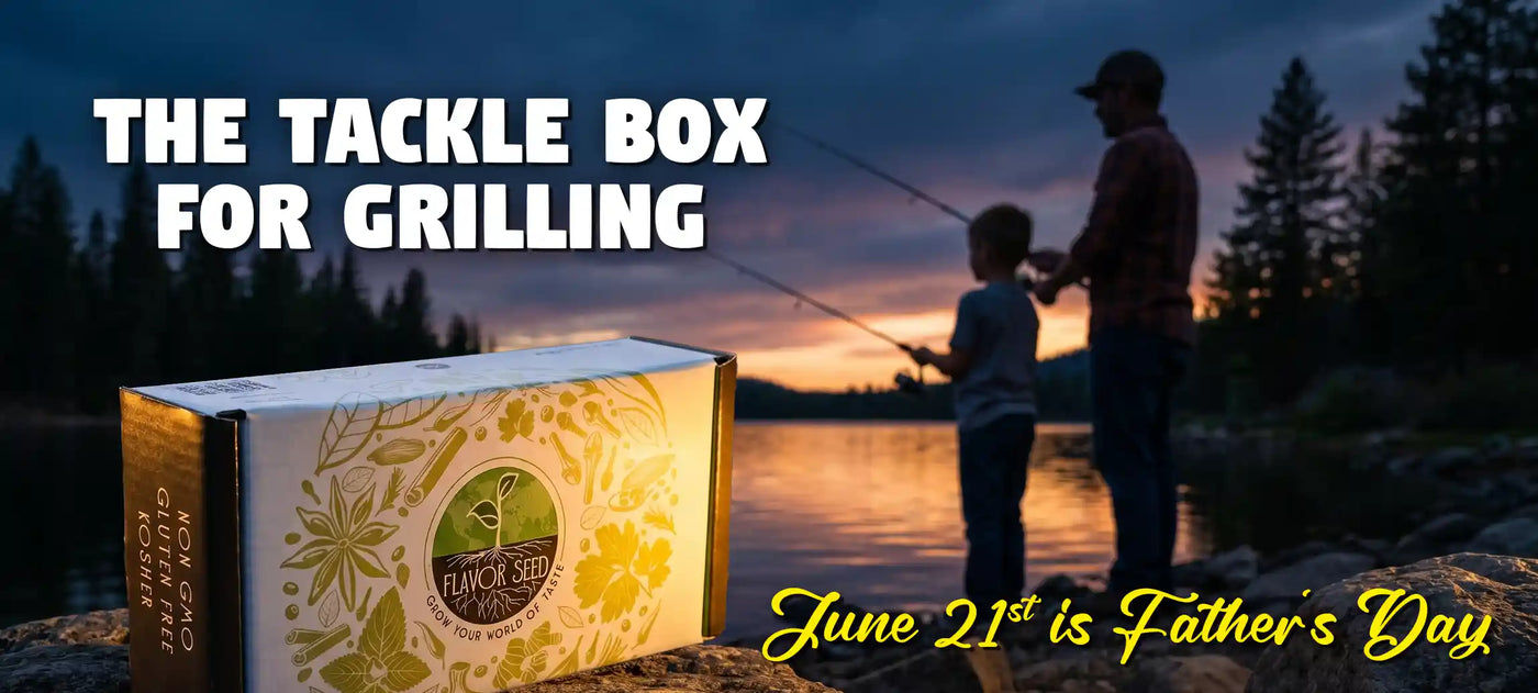 Father and son fishing in the evening at the lake