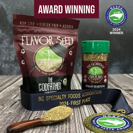 Italian herb seasoning with best in taste award winning gold medal