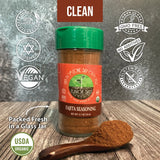 gmo free and without additives, packed fresh in glass jar