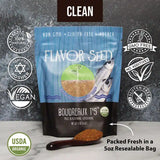 certified organic blackened seasoning for fish, chicken and veggies