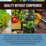 Flavor Seed offers gluten free and USDA certified organic spice blends for cooking and grilling easy recipes