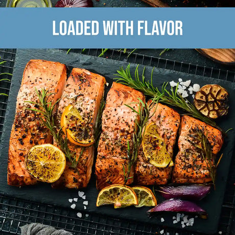 salmon seasoning with fresh herbs and spices manufactured in USA