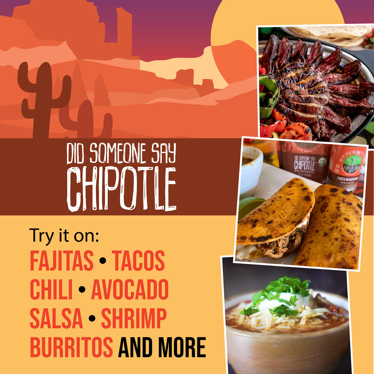 Taco & Fajita Seasoning Promo