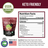 Mediterranean seasoning ingredients for Italian meatballs made in USA