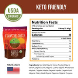 keto friendly ingredients and usda certified organic by Flavor Seed