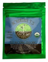 Boudreaux T's organic mild blackening seasoning sample pack