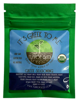 It's Greek To Me organic Greek seasoning sample pack