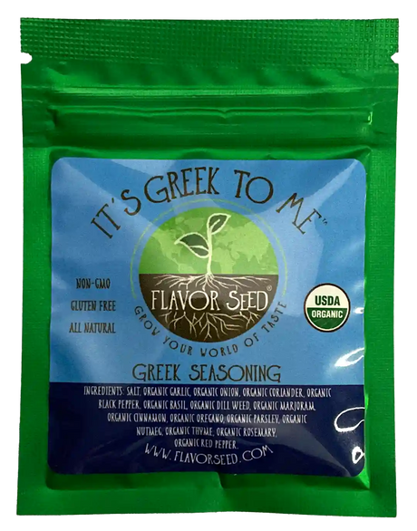 It's Greek To Me organic Greek seasoning sample pack