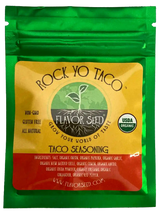 Rock Yo Taco organic taco seasoning sample pack
