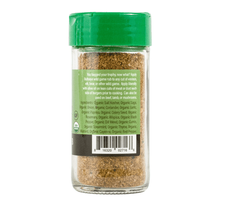 Flavor Seed Bullseye meat seasoning with all organic ingredients