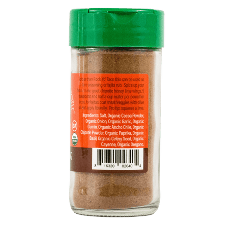 FLAVOR SEED - Did Someone Say Chipotle Organic Fajita and Taco Seasoning Mix | Makes 4-5 pounds taco meat per 2.7 oz. jar