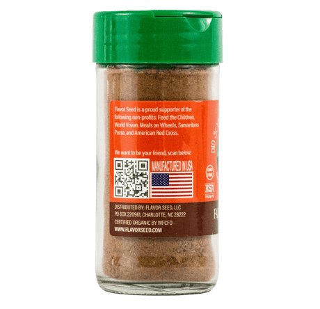 FLAVOR SEED - Did Someone Say Chipotle Organic Fajita and Taco Seasoning Mix | Makes 4-5 pounds taco meat per 2.7 oz. jar