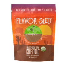 Load image into Gallery viewer, FLAVOR SEED - Did Someone Say Chipotle Organic Fajita and Taco Seasoning Mix | Makes 4-5 pounds taco meat per 2.7 oz. jar
