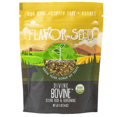 organic brisket seasoning in 5oz resealable bag for maximum freshness and flavor great for prime rib