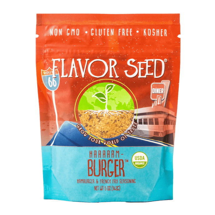 FLAVOR SEED - HAAAAAM-Burger Organic Hamburger and French Fry Seasoning - Flavor Seed