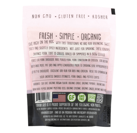 Smoke Em If You Got Em Organic Barbecue and Ribs Dry Rub from Flavor Seed