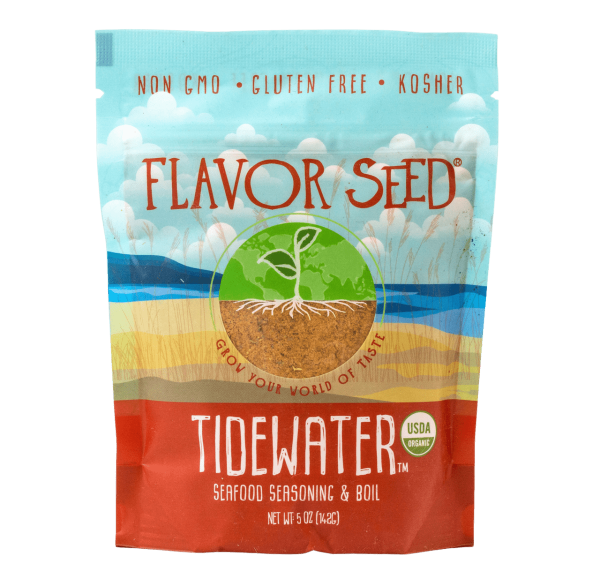 FLAVOR SEED - Tidewater Organic Seafood Seasoning and Crab Boil - Flavor Seed
