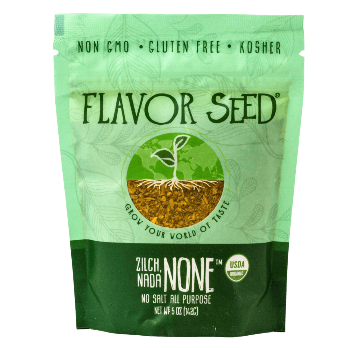 FLAVOR SEED - Zilch. Nada. None. No Salt Organic All Purpose Turmeric Seasoning - Flavor Seed