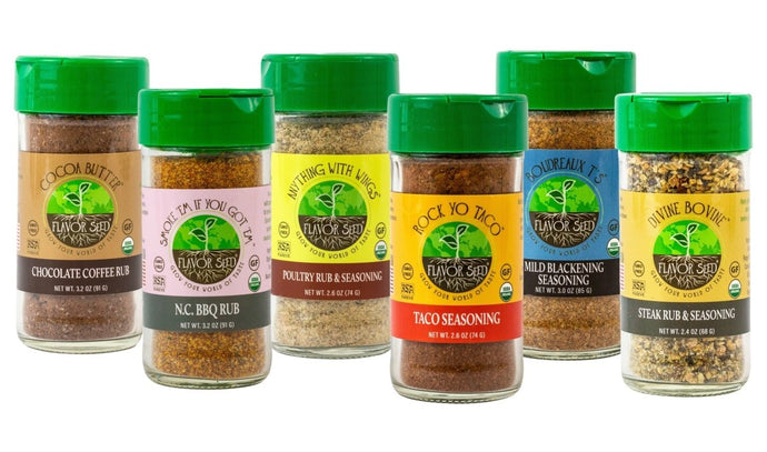 The Original Organic Variety Pack (Original 6 Seasonings) - Flavor Seed